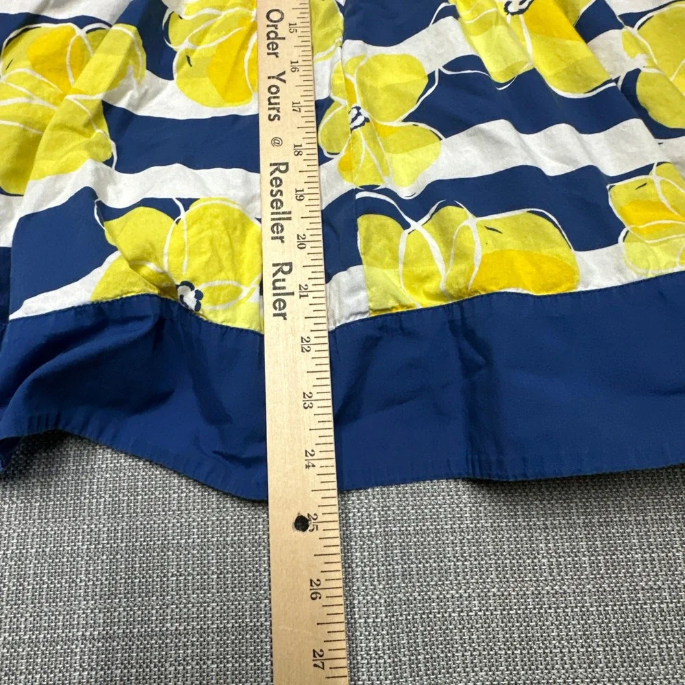 Gymboree Girls Dress Size 8 Floral Stripe Sleeveless Lined Summer Party Pictures